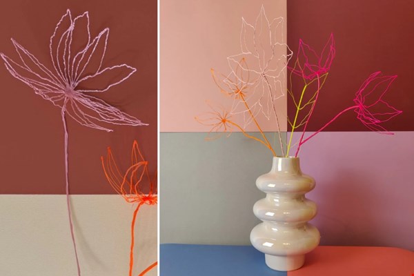 Design bloemen die nooit verwelken